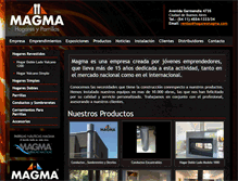 Tablet Screenshot of hogaresmagma.com